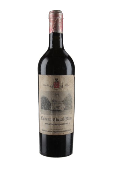 Cheval Blanc (Mise Fourcaud-Laussac - French Bottled)