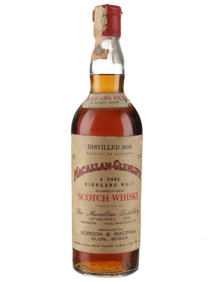 Macallan-Glenlivet Scotch Whisky 35 Yrs Old