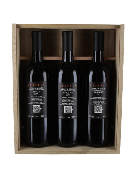 Cassa Riserve 2011 ( 1x Bianco Sivi, 1x Sauvignon, 1x Ribolla)