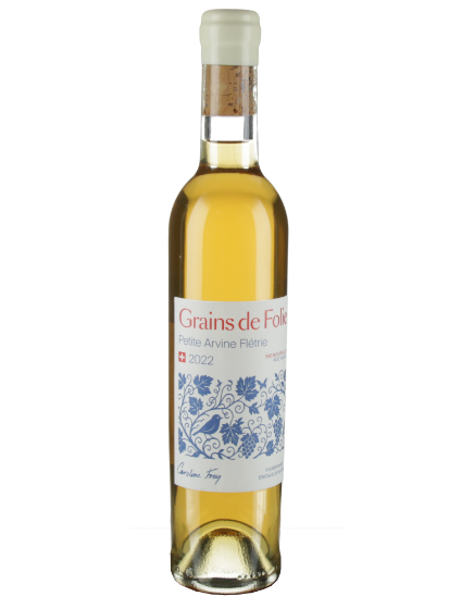 "Grains de Folie" Petite Arvine Flétrie (Vendages Tardives)